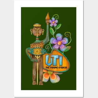 Tiki goddess Posters and Art